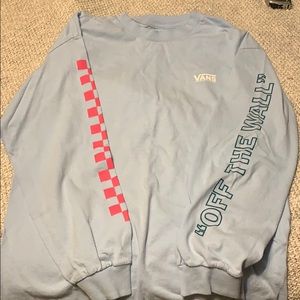 VANS long sleeve tee